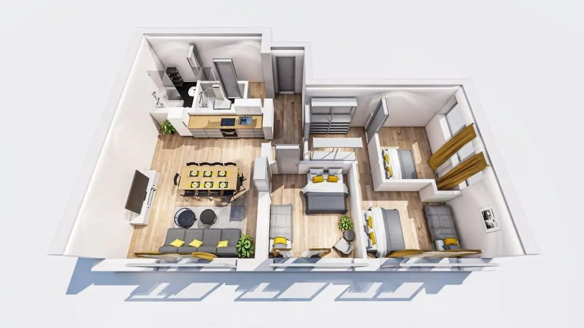 3 Bedroom Apartment In Great Location Hamburg